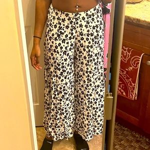 Kendal and Kylie Split Leg Palazzo Pants